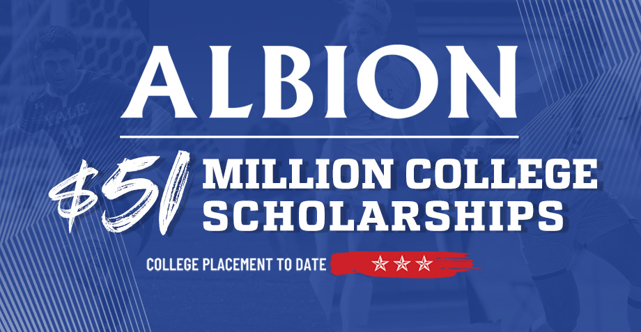 ALBION SC College Commitments Reach Record High