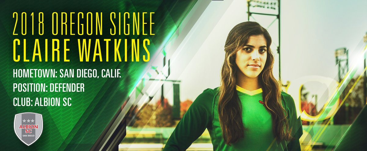 CLAIRE WATKINS - 2018 OREGON SIGNEE